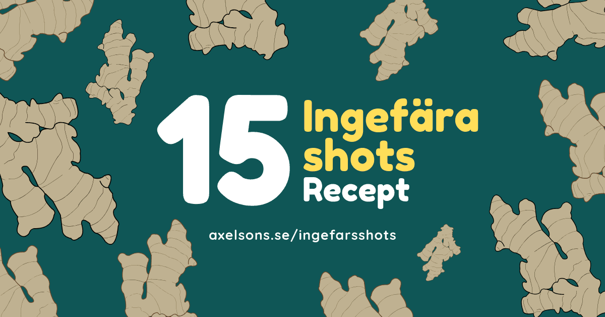 15 oppskrifter på ingefærshots - ingefærshot raw