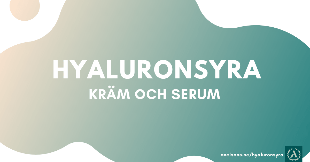 hyaluronsyre Syre og krem