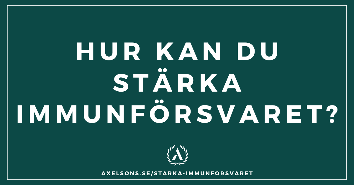 Hvordan kan du styrke immunforsvaret ditt?