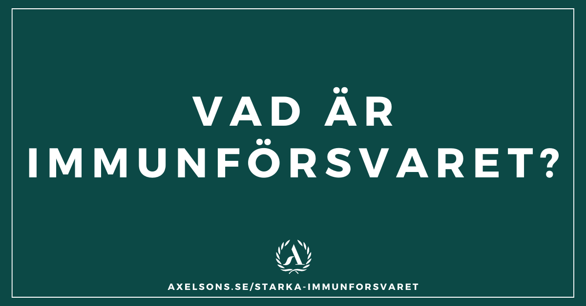 Hva er immunforsvaret? - styrke immunforsvaret