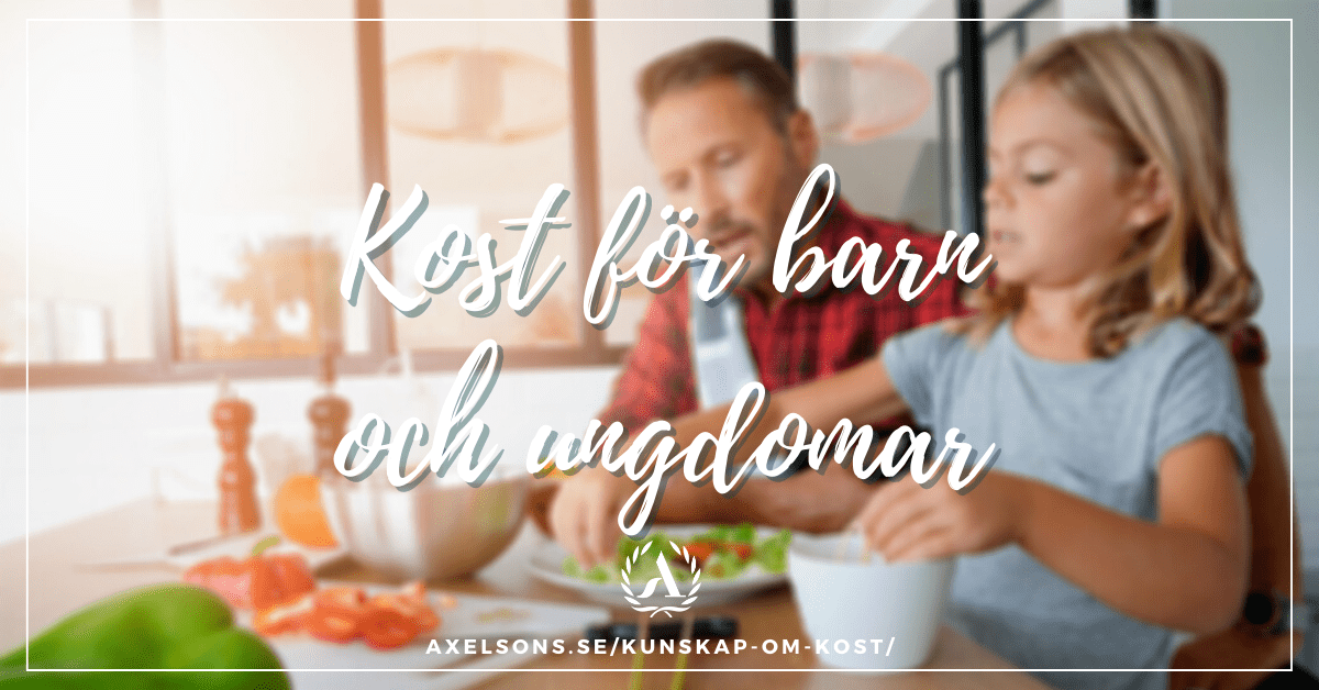 Kosthold for barn og ungdom